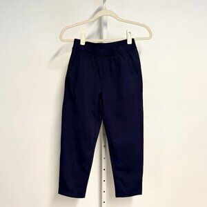 Babaton Navy Blue Cropped Trousers